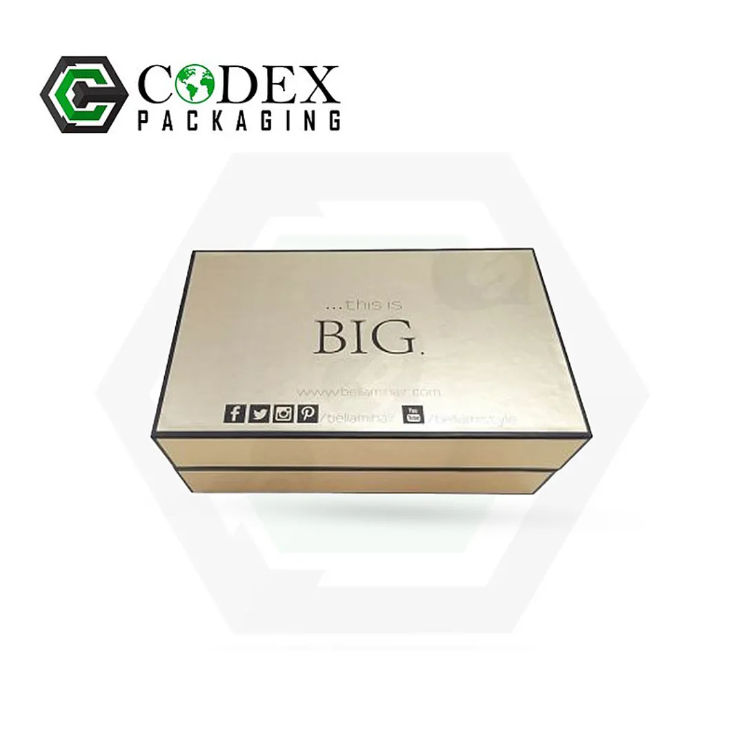 Custom Rigid Hair Extension Boxes