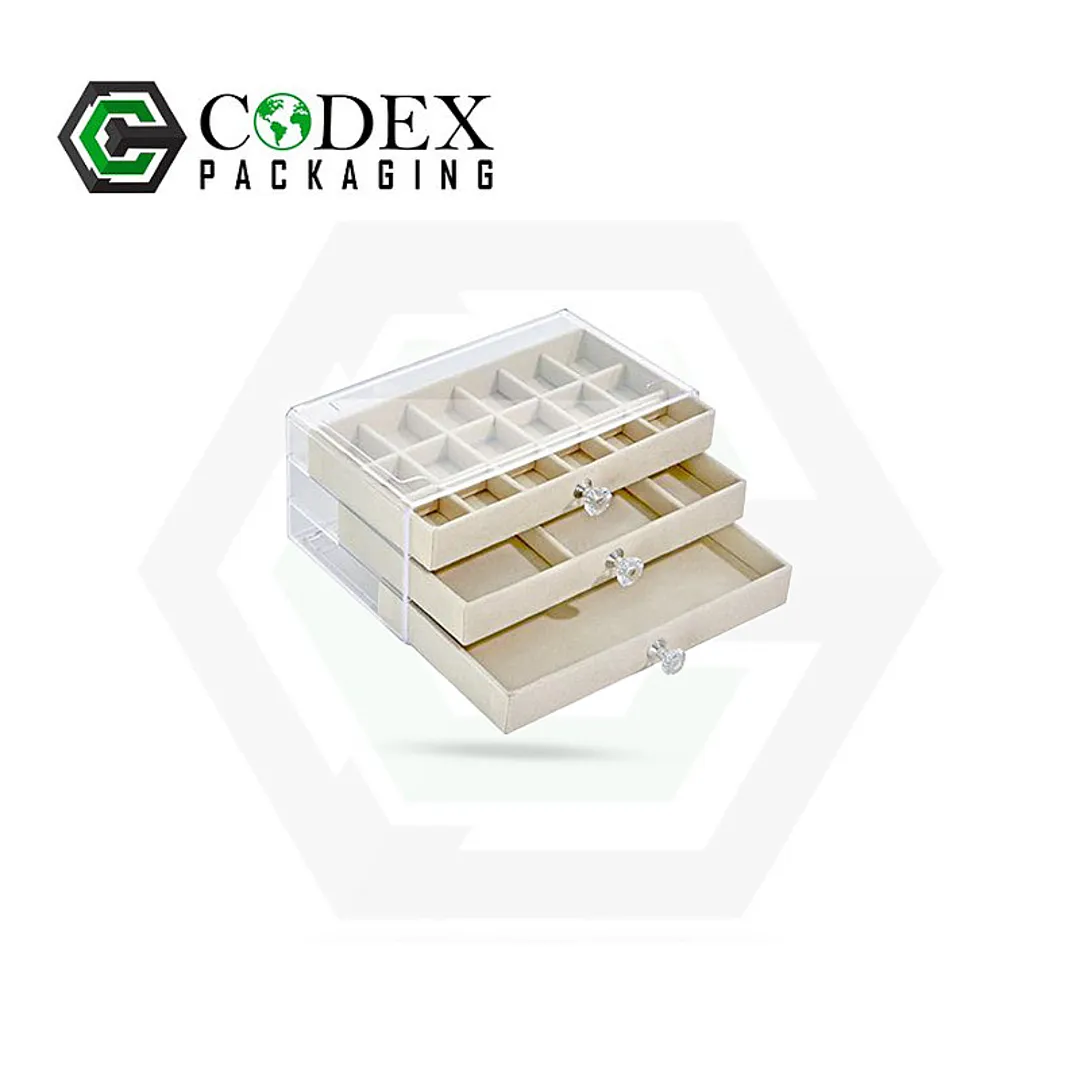 Custom Lid And- Tray Jewelry Boxes