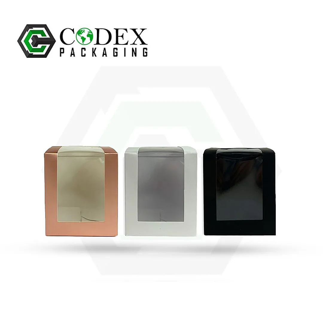 Custom Candle Boxes with Window