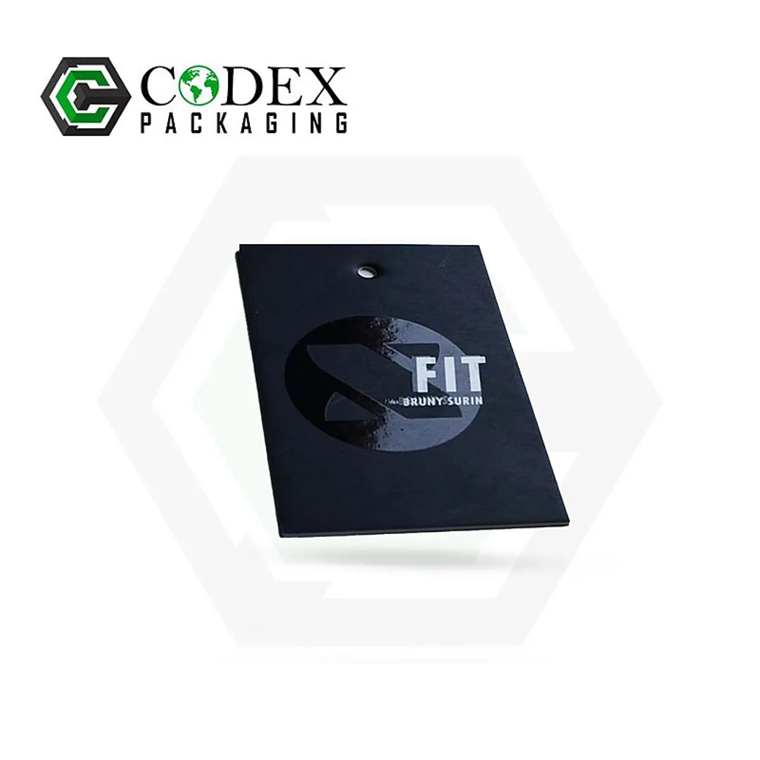 Custom Spot UV Printed Hangtags