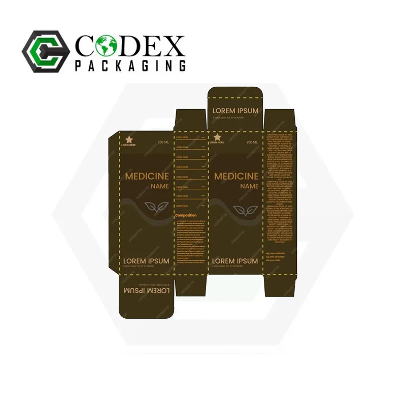Custom Health Care Medicine Boxes