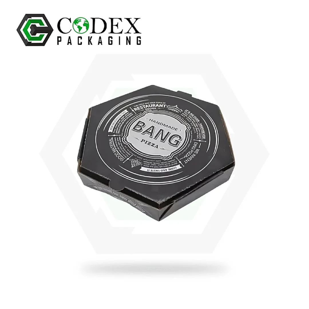 Custom Hexagonal Pizza Boxes