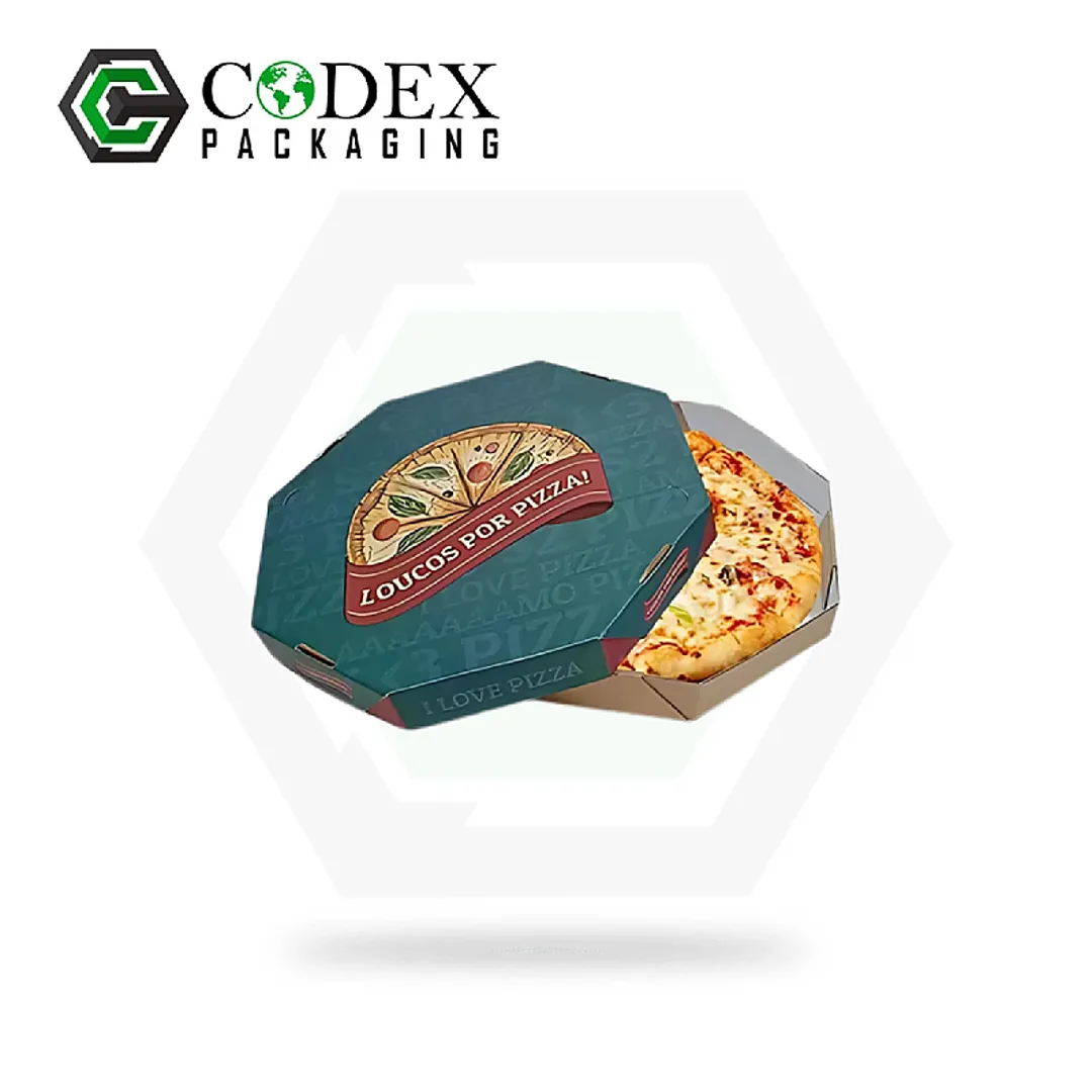 Custom Octagonal Pizza Boxes