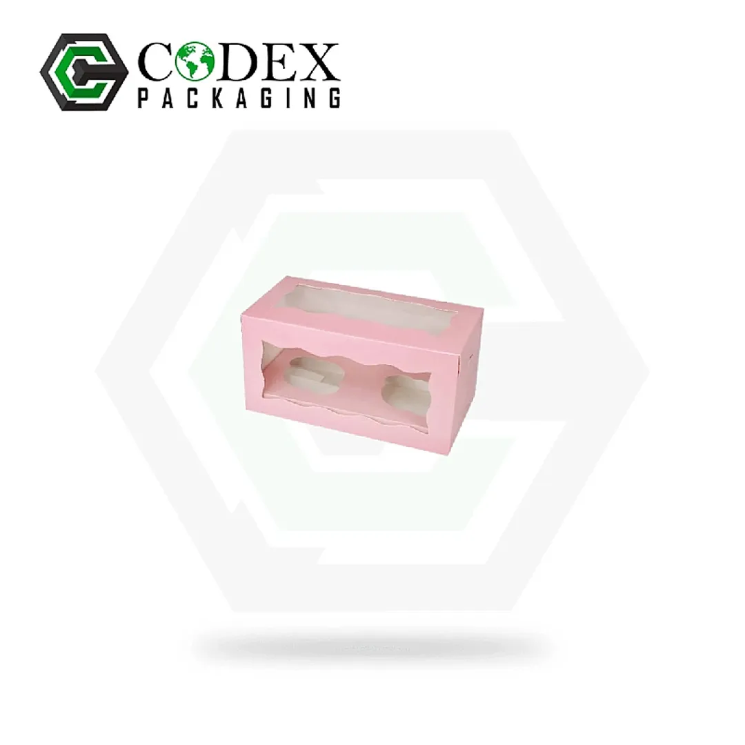 Pink Bakery Boxes with Window
