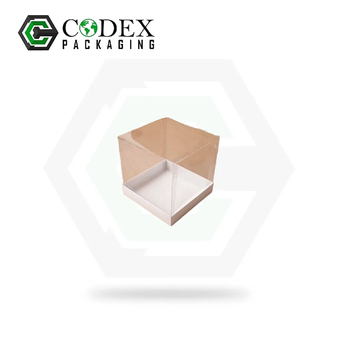 White Bakery Boxes with Window