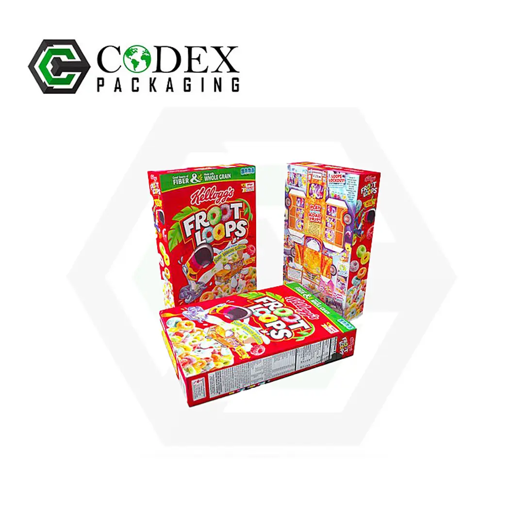 Cardboard Cereal Boxes