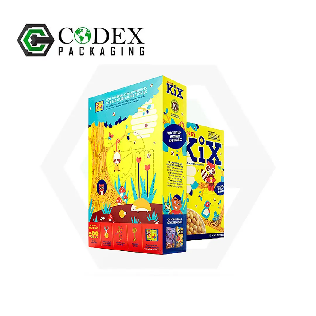 Custom Printed Cereal Boxes With Your Logo
