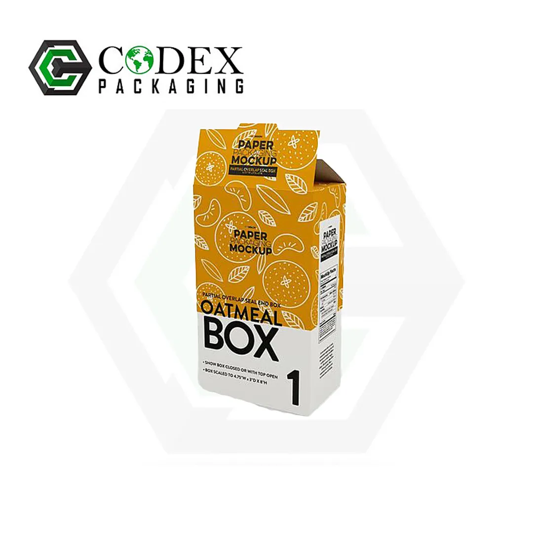 Custom Seal End Cereal Boxes