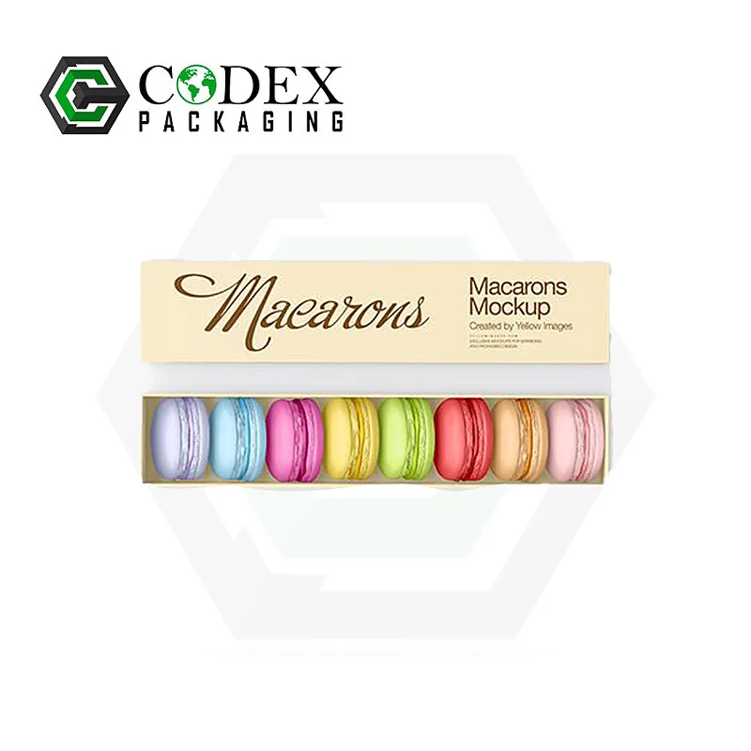 Custom Digital Printed Macaron Boxes