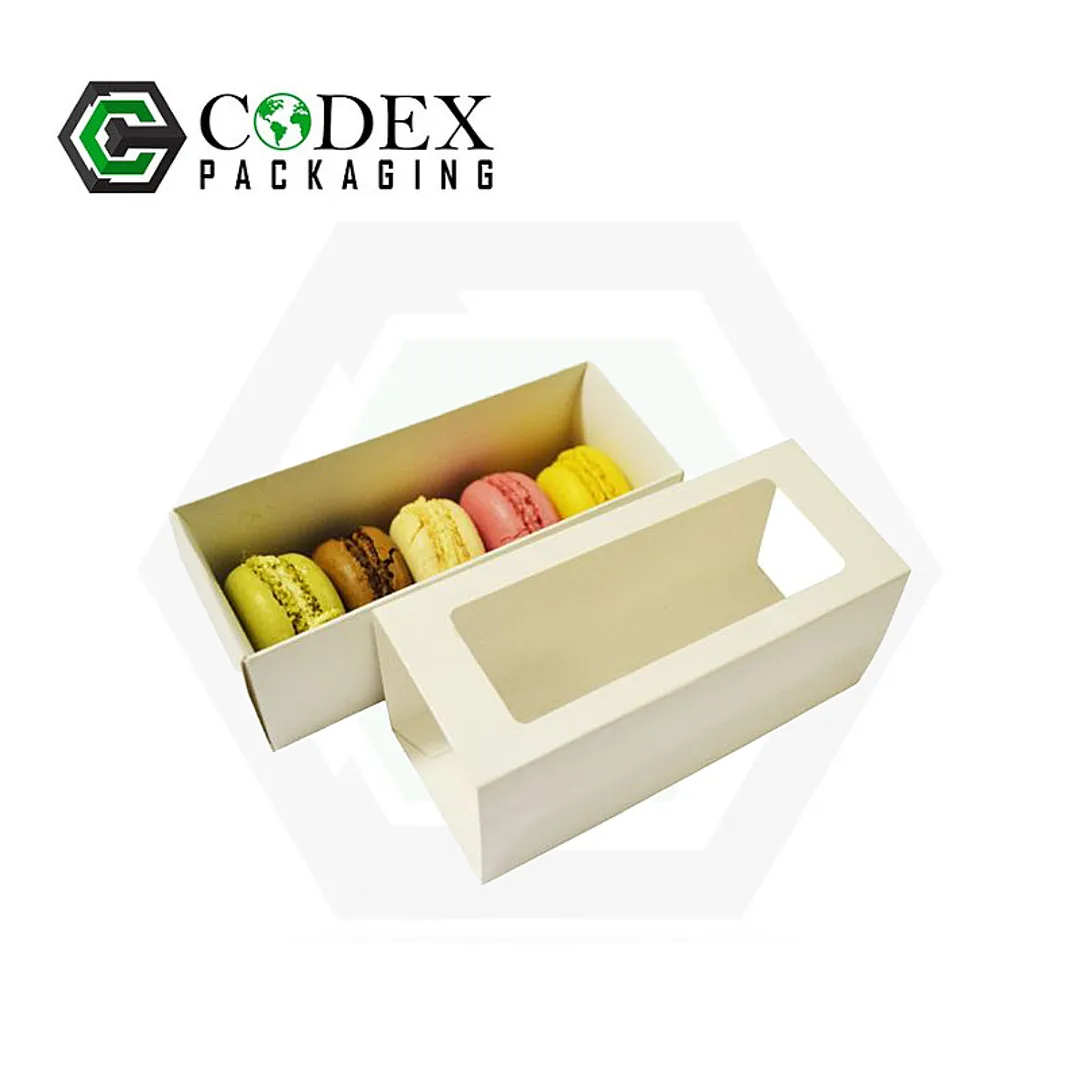 Custom Kraft Biodegradable Macaron Boxes