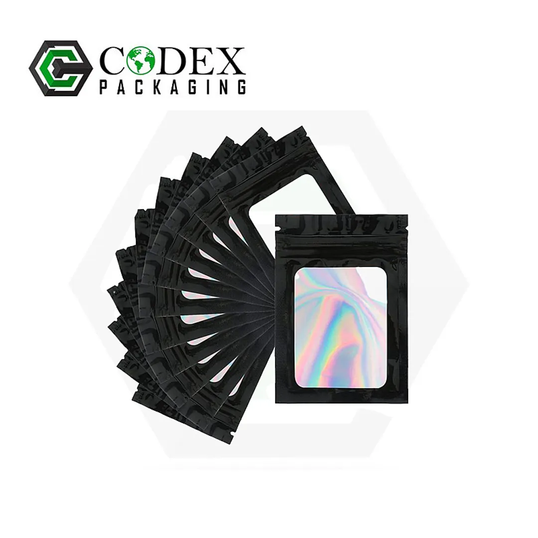 Foil Mylar Pouch Bag with PVC Window