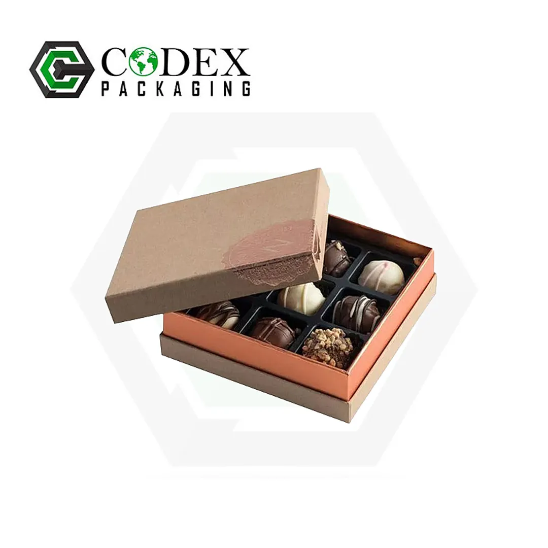 Custom Printed Chocolate Rigid Boxes
