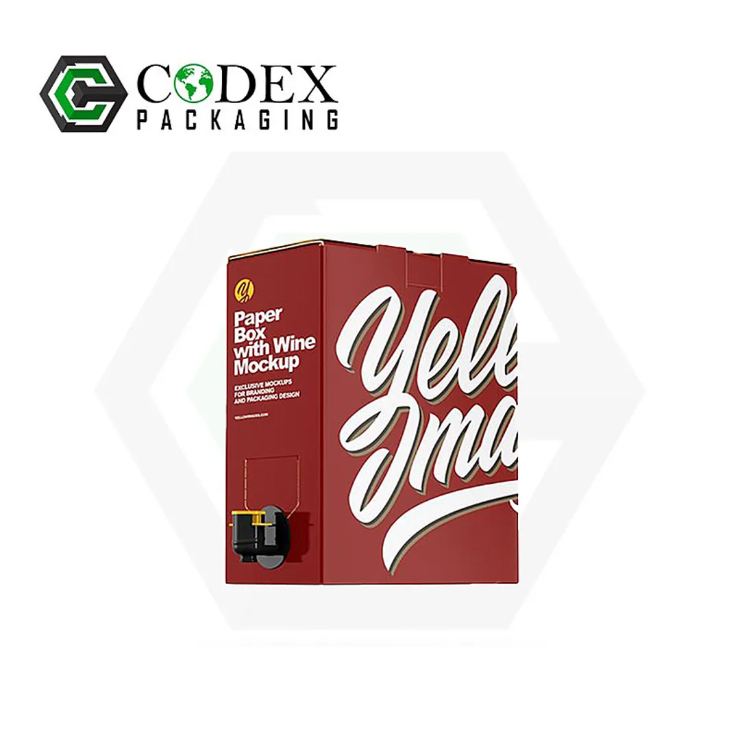 Custom Card Stock Beverage Boxes in Bulk