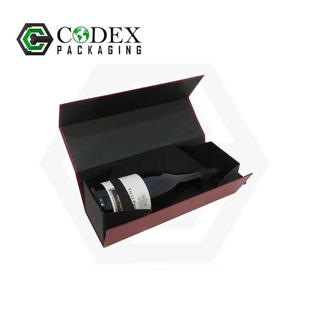 Custom Champagne Rigid Boxes with Inserts