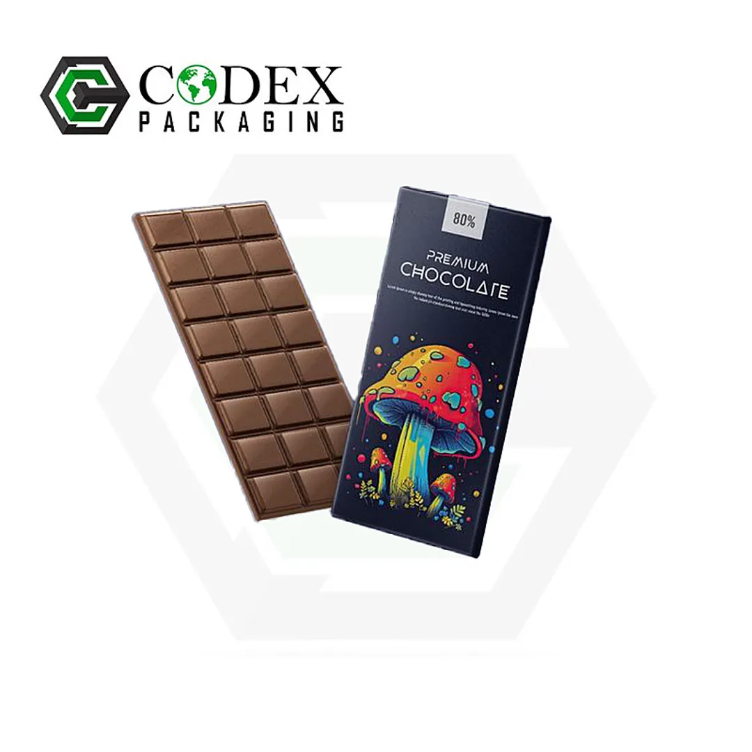 Mushroom Chocolate Bar Packaging