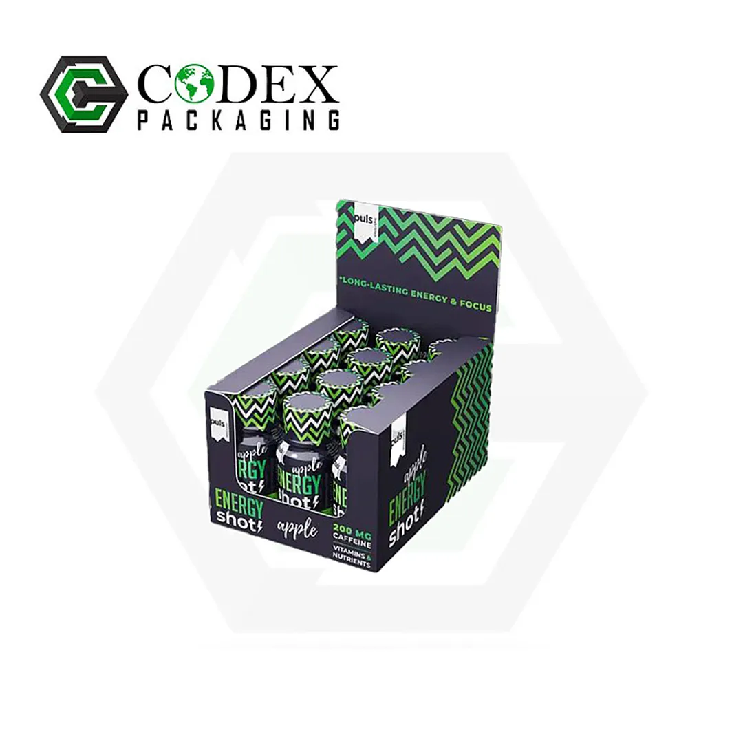 Custom Kraft Ecofriendly Beverage Boxes