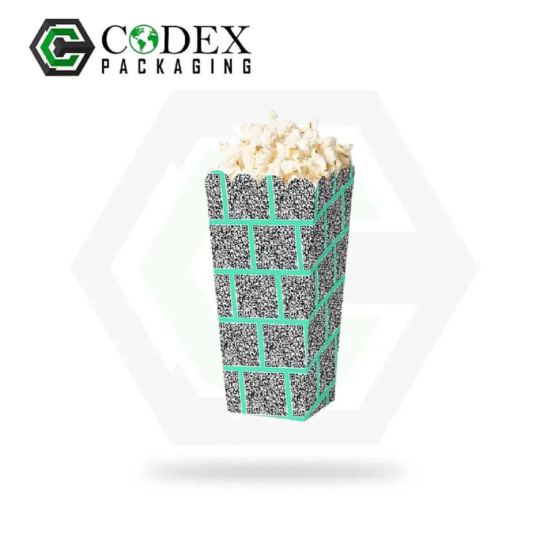 Custom Digital Printed Popcorn Boxes