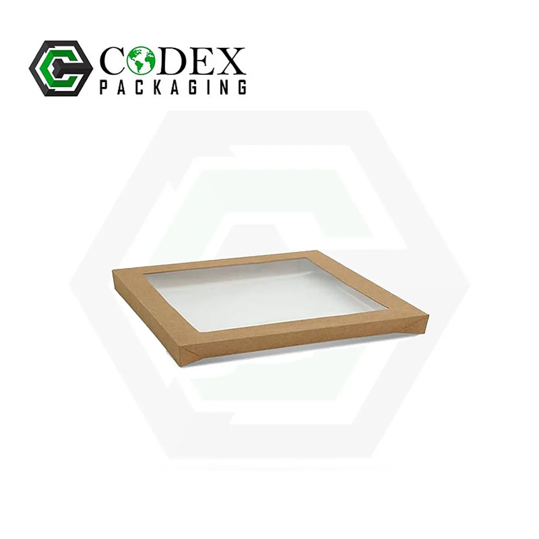 Custom Lid And- Tray Boxes with Display Window