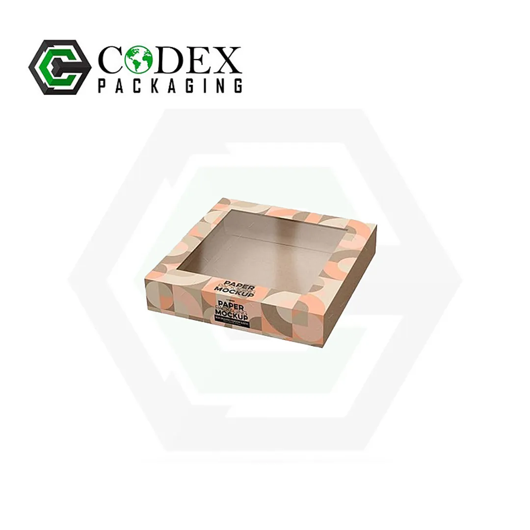 Custom Sleeve And- Tray Boxes with Display Window