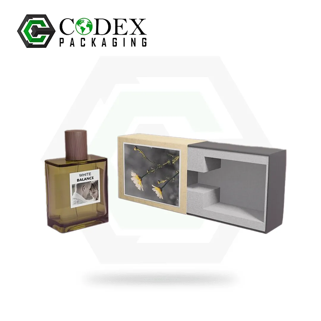 Custom Gold And- Silver Foil Perfume Boxes