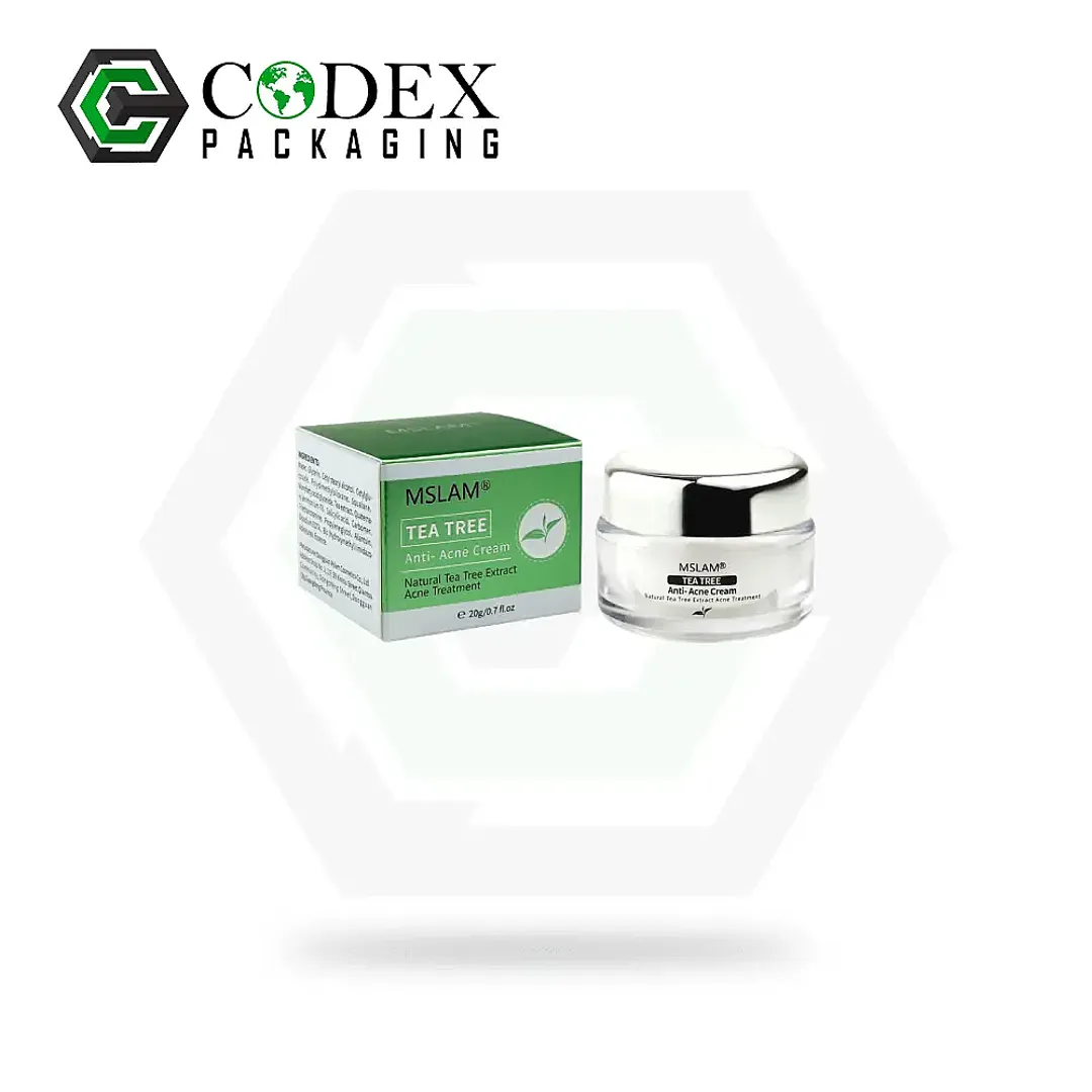 Custom Anti Acne Cream Boxes
