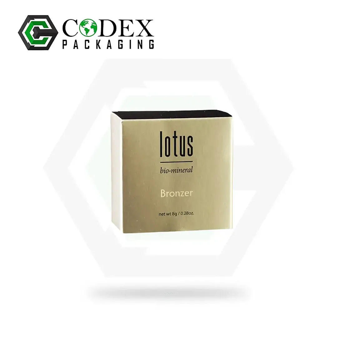 Custom Bronze Blush Boxes