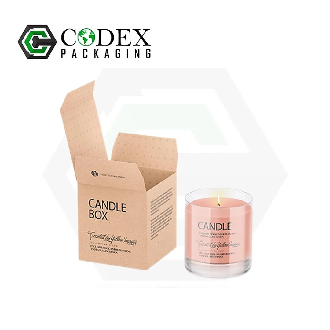Custom Kraft Candle Boxes