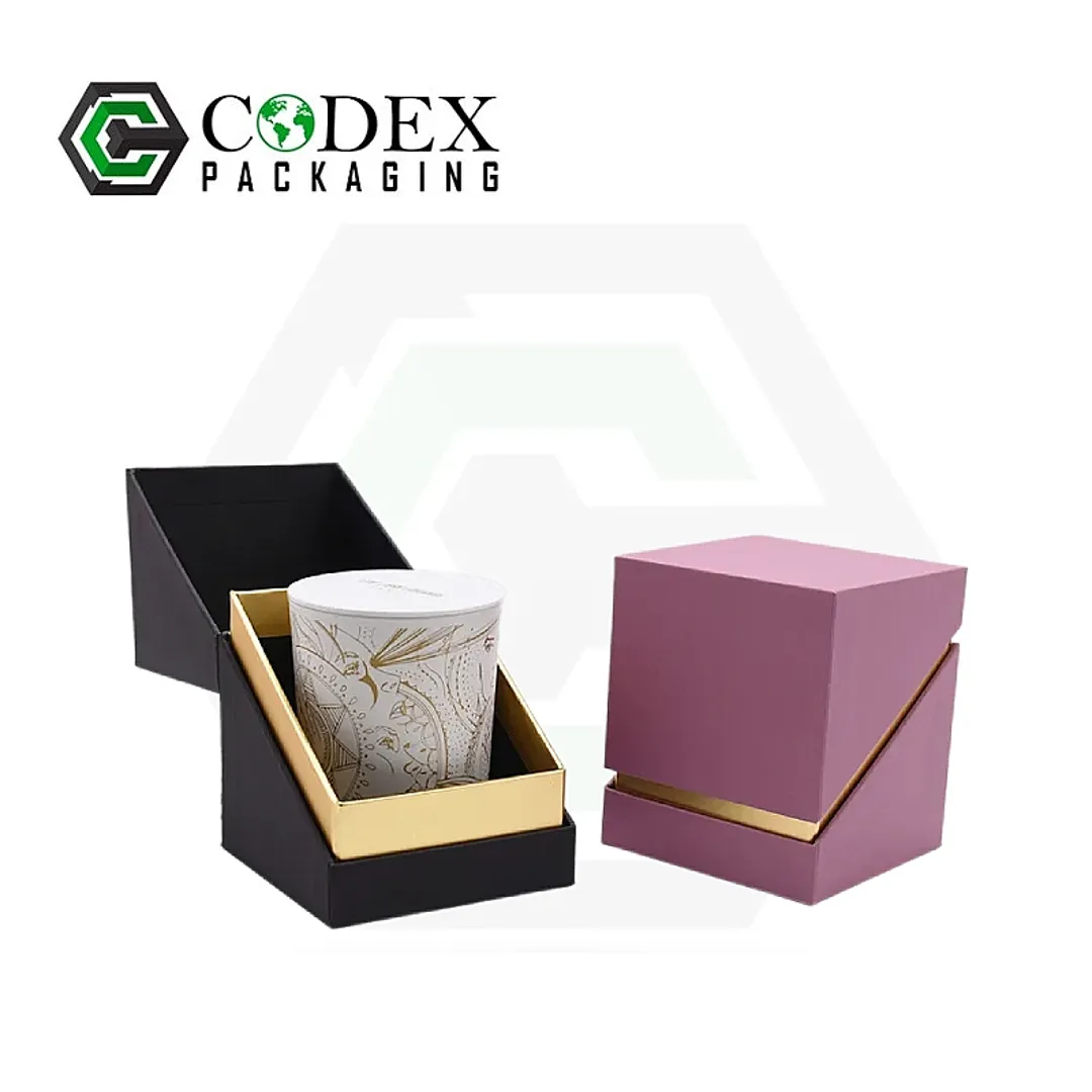 Custom Two Piece Candle Boxes