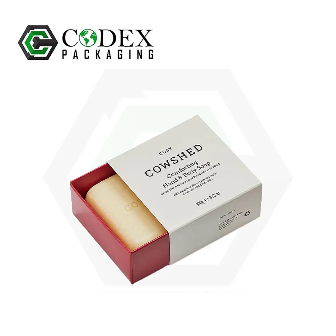 Custom Lid and Tray Soap Boxes