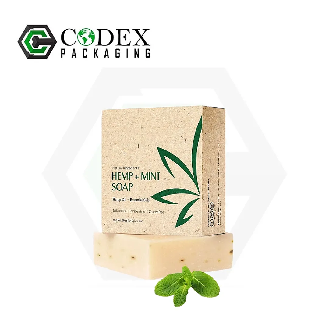 Custom Organic Hemp Soap Boxe