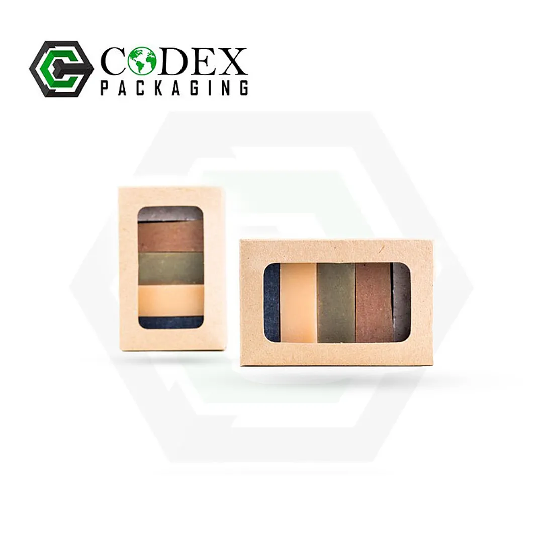 Custom Soap Boxes with Die Cut Window