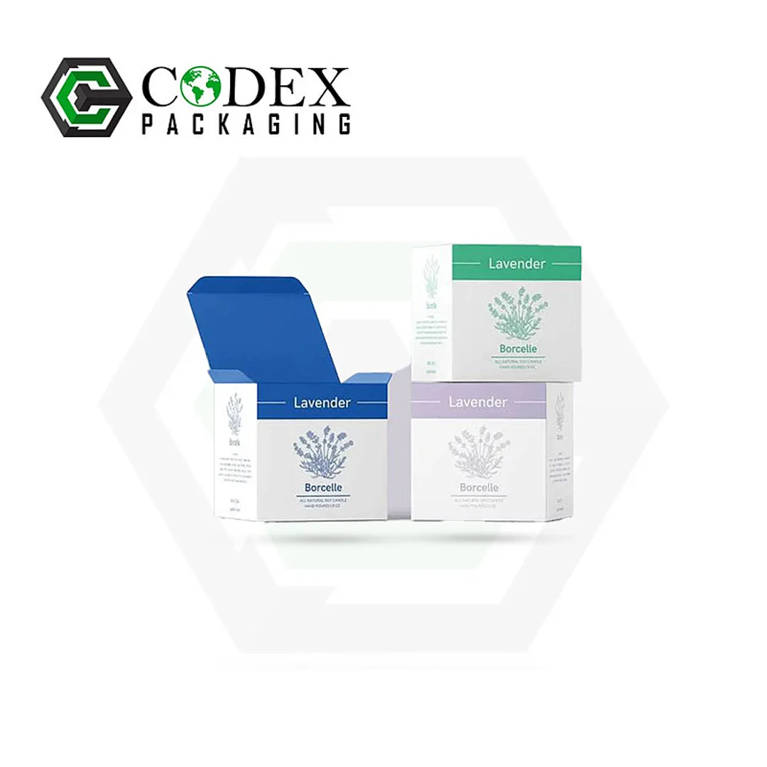 Custom Design Candle Boxes