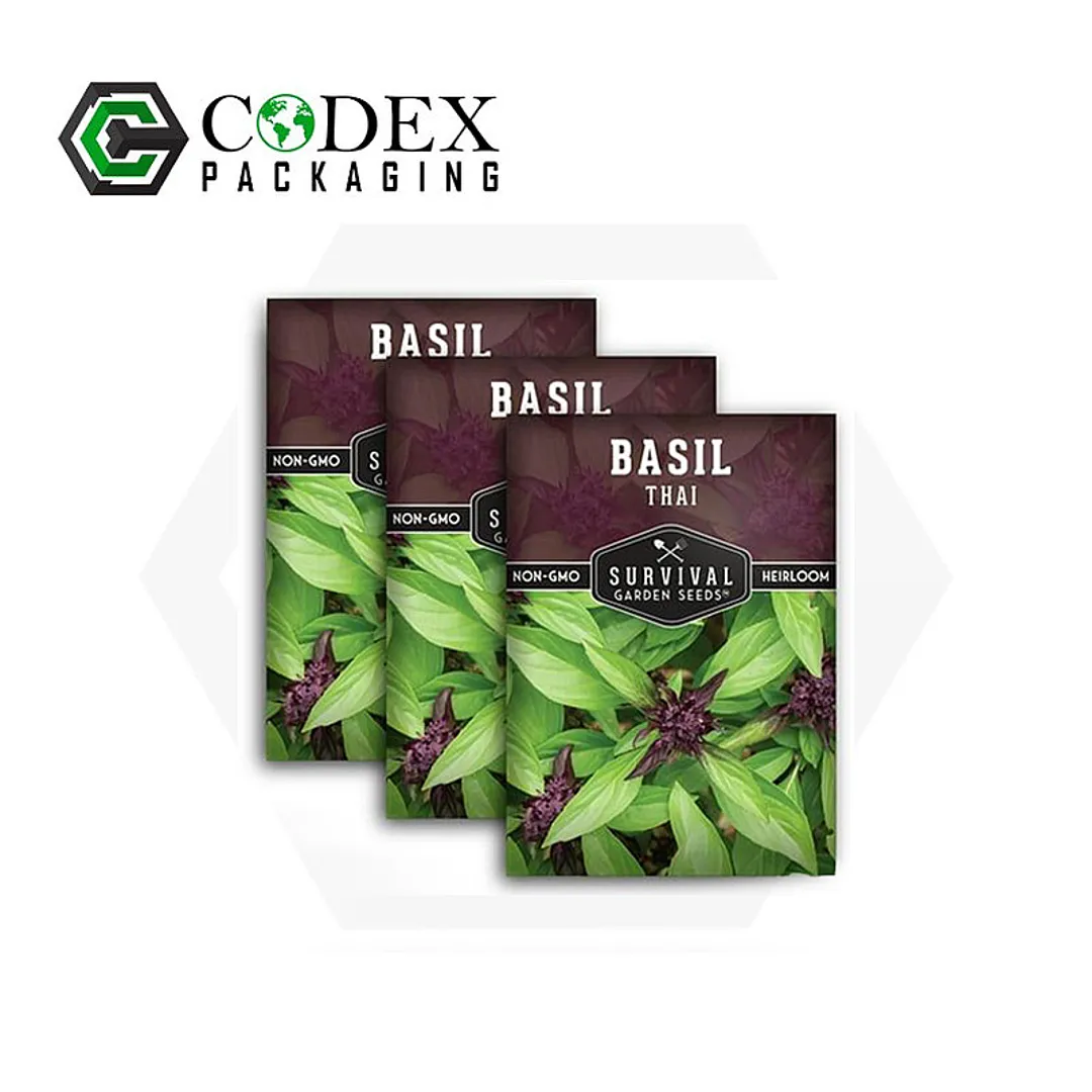 Custom Basil Seeds Boxes