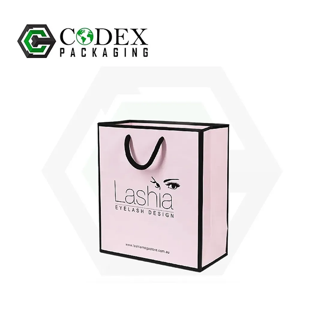 Custom Twisted Handle Card Bags