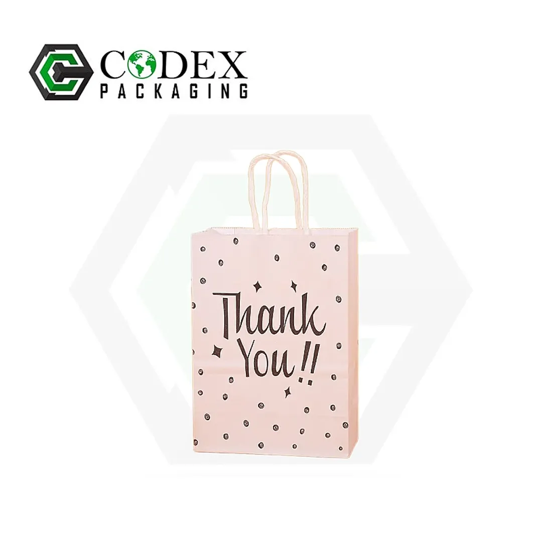 Custom Twisted Handle Paper Bags