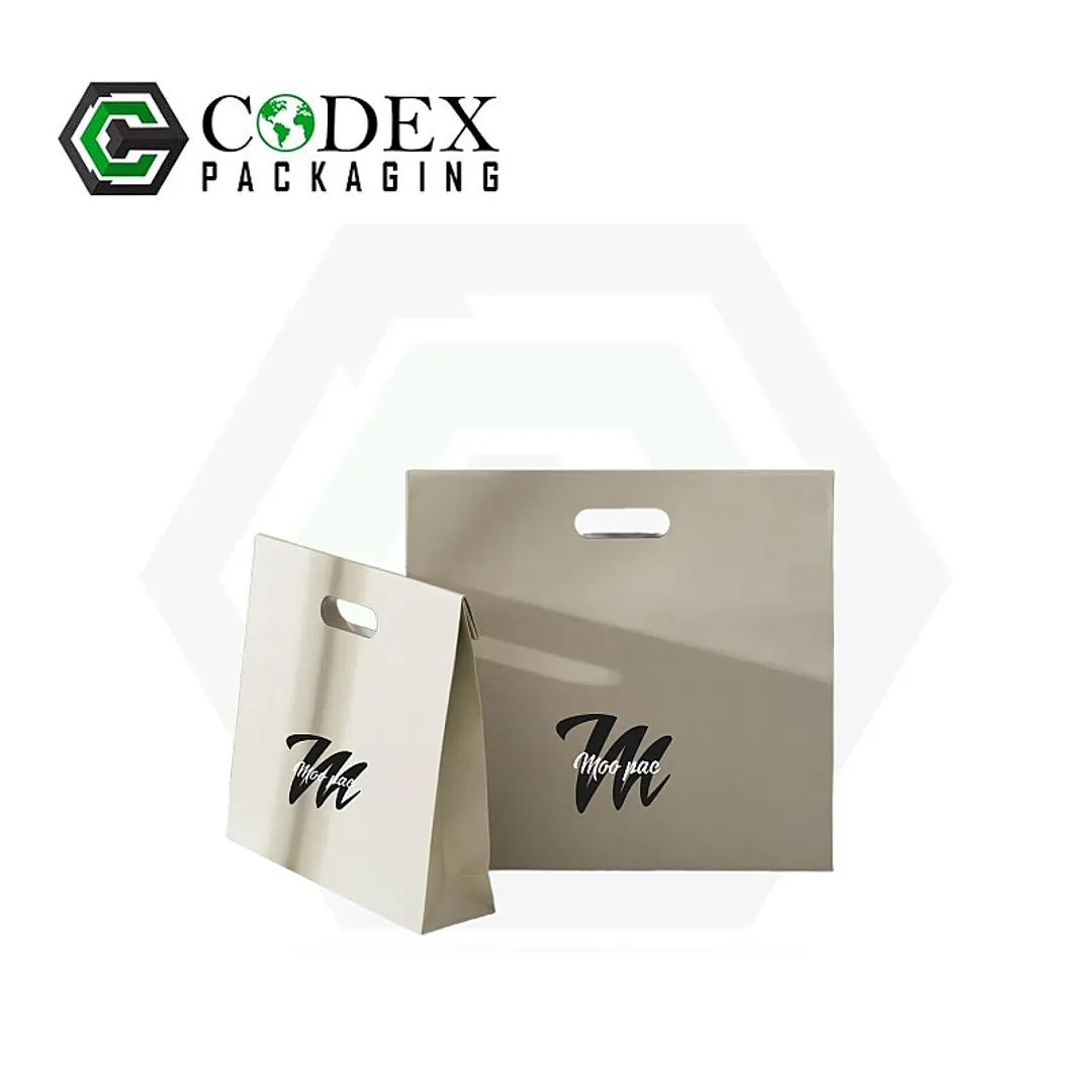 Custom White Kraft Bags