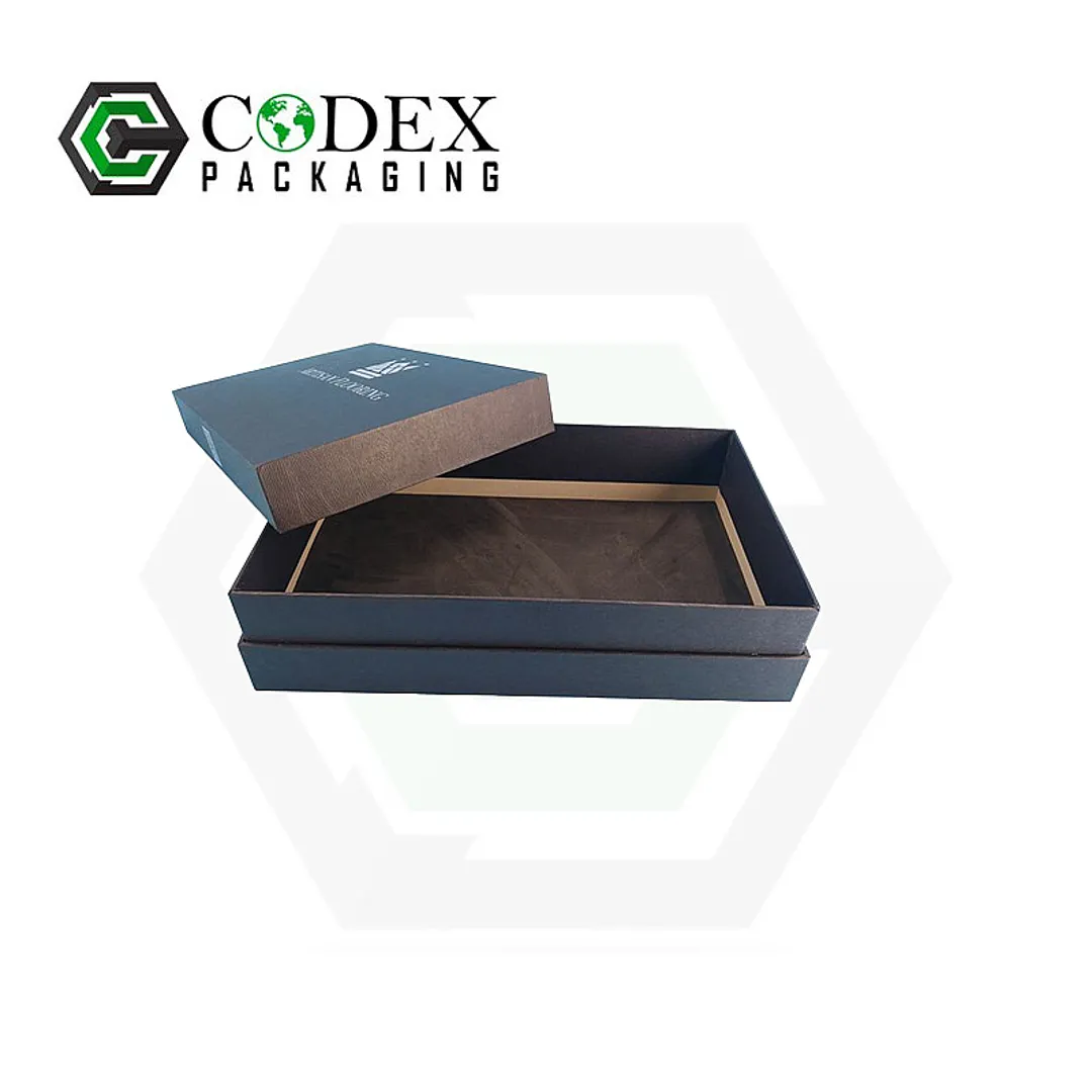 Custom Lid and Tray Apparel Boxes