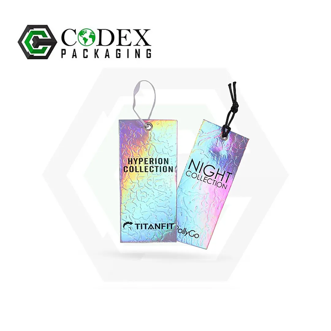 Custom Made Glossy Hangtags