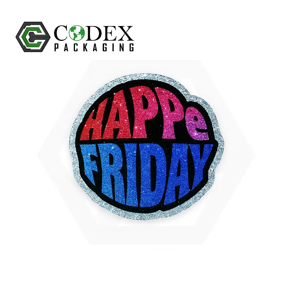 Custom Glitter Stickers