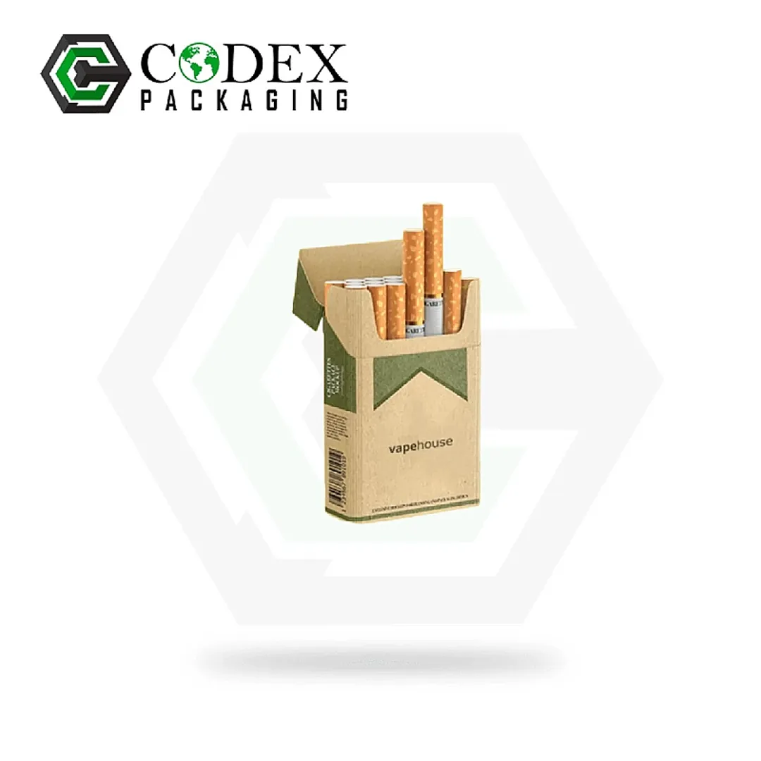 Custom Kraft Cigarette Boxes