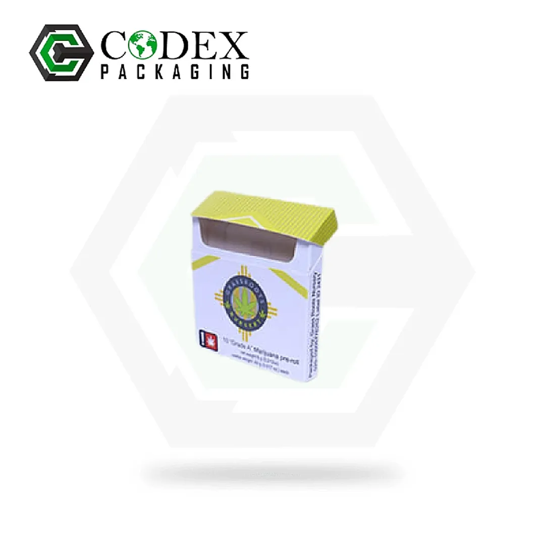 Empty Paper Flip Top Cigarette Boxes