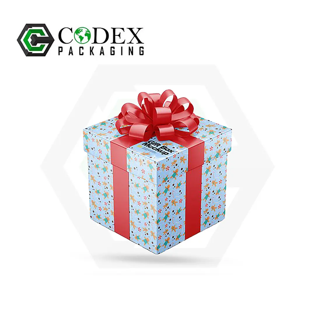 Custom Card Stock Colored Gift Boxes