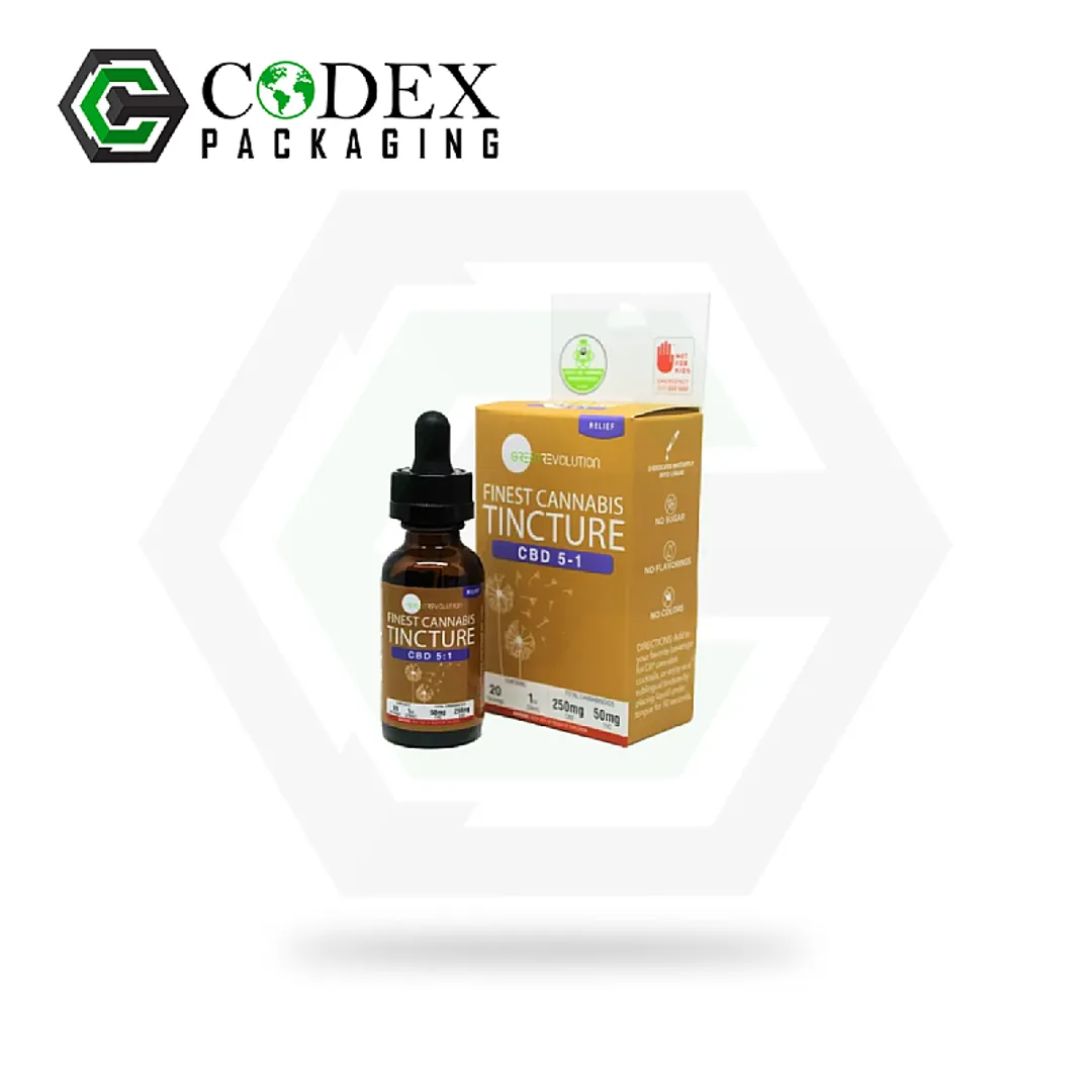 Custom CBD Tincture Boxes