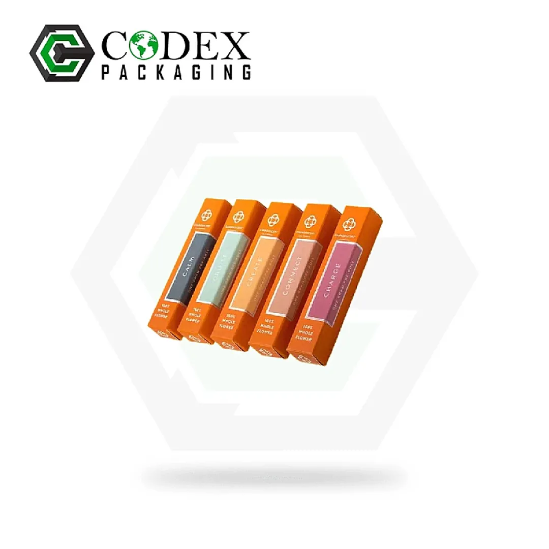 Custom Reverse Tuck Pre Rolls Joints Packaging