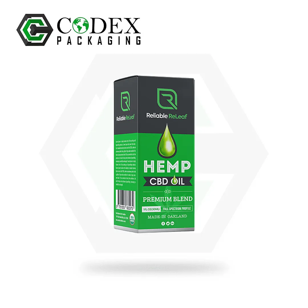 Custom CBD Oil Boxes