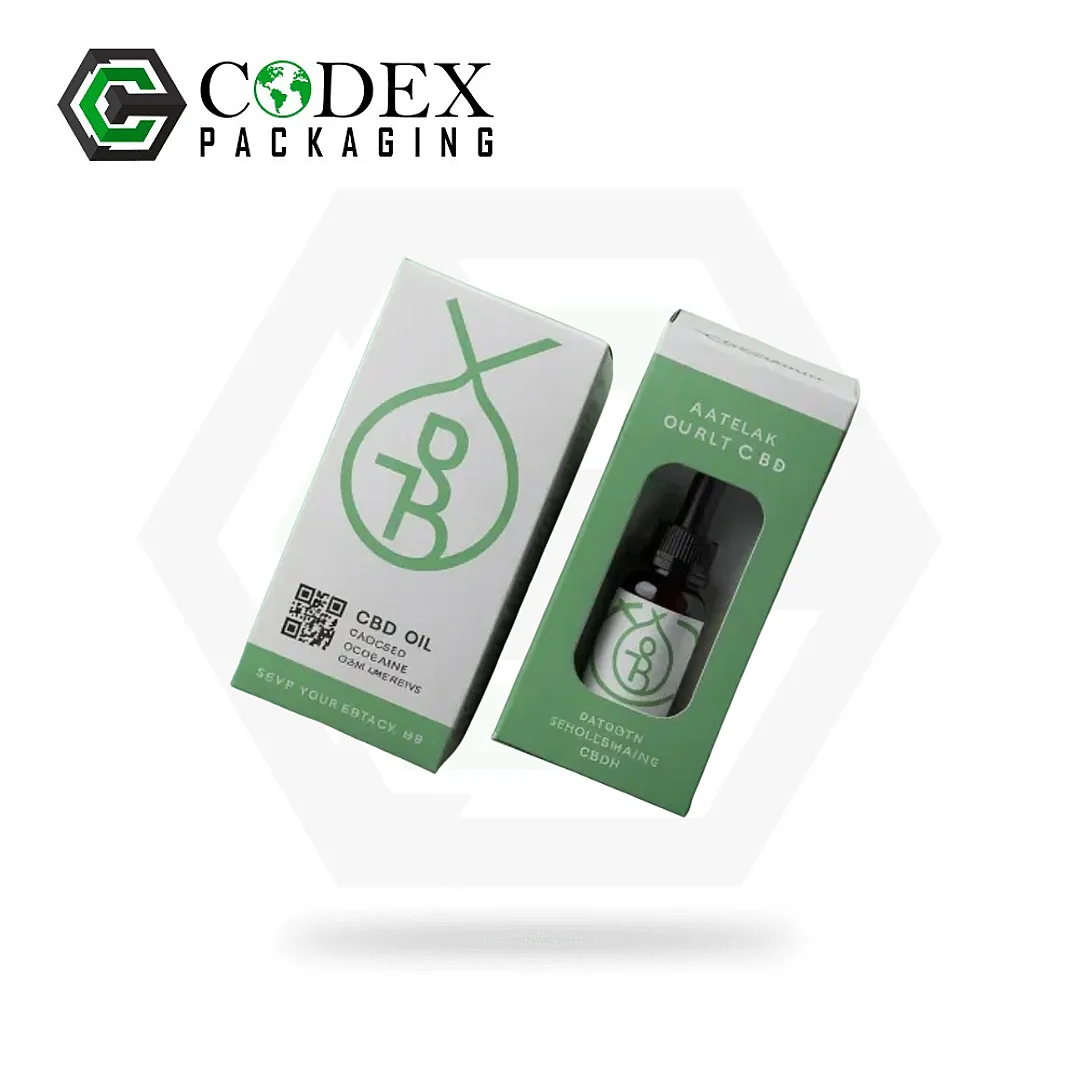 Custom CBD Pop Boxes with Window