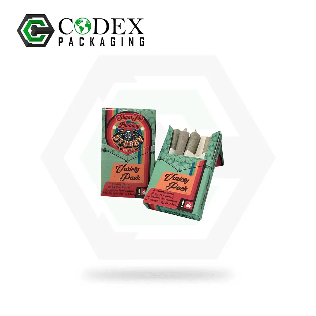Custom CBD Pre Roll Joints Boxes