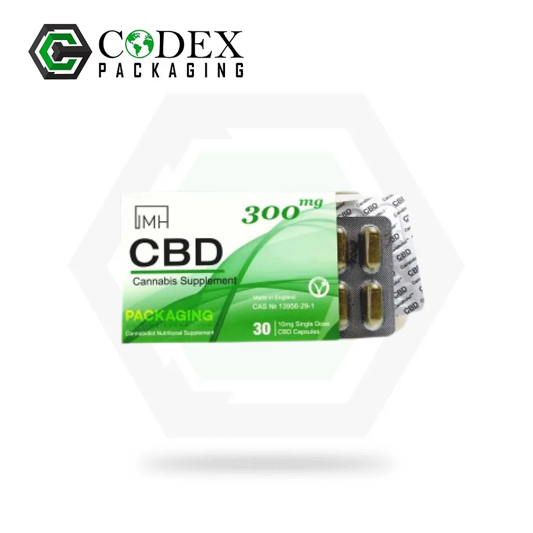 Custom CBD Supplement Boxes