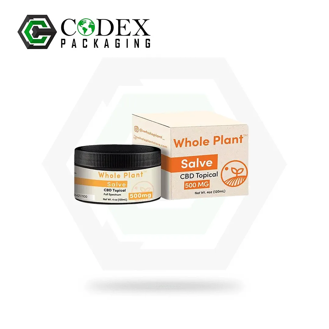 Custom CBD Topical Cream Boxes