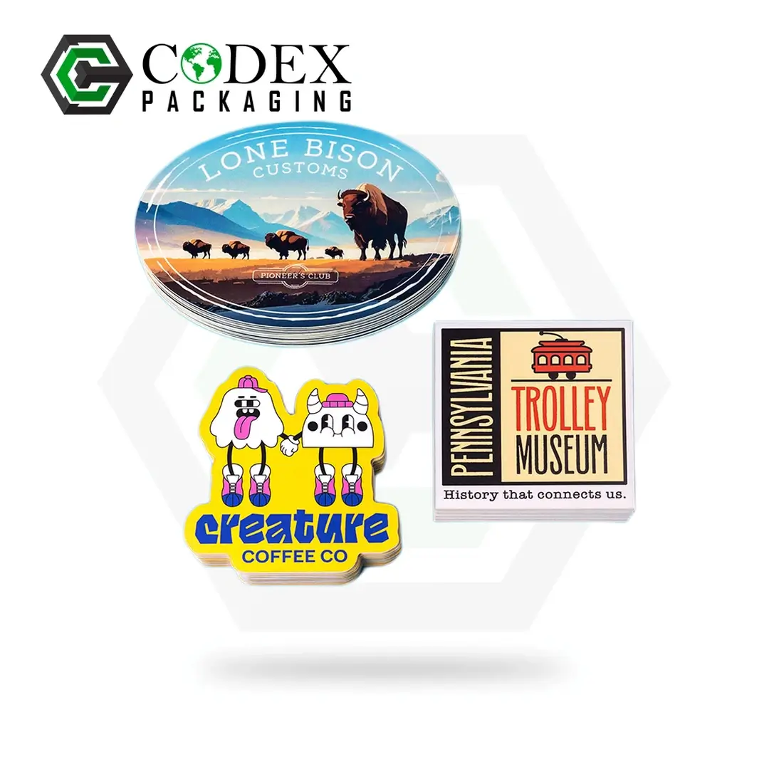 Custom Glossy Stickers